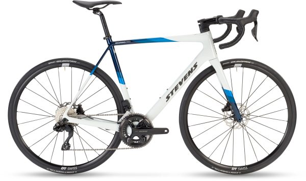 Izoard 105 Di2 Carrara White Blue 56Cm My24 Even Scaled - Izoard 105 Di2