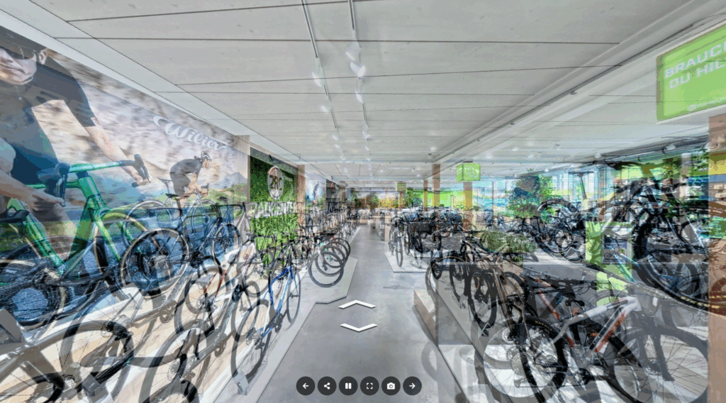 Virtueller Rundgang Durchs 2Radcenter Bad Waldsee
